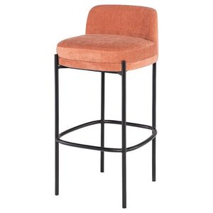 Inna Fabric Stool in 2 Sizes and 5 Color Options