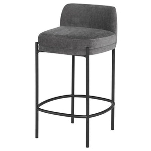 Inna Fabric Stool in 2 Sizes and 5 Color Options