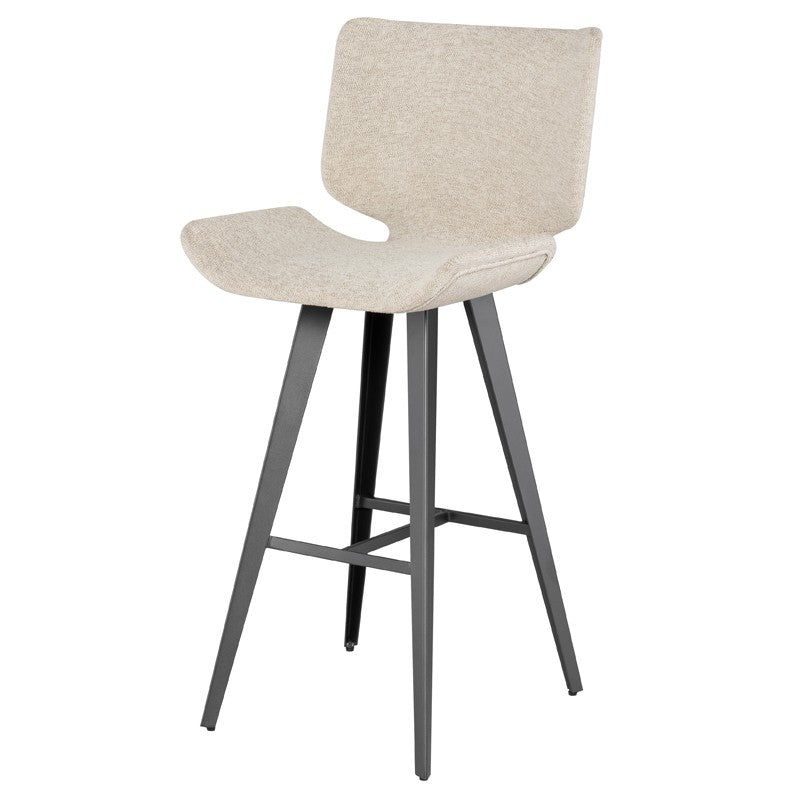 Astra Fabric Counter Height Stool in 3 Color Options