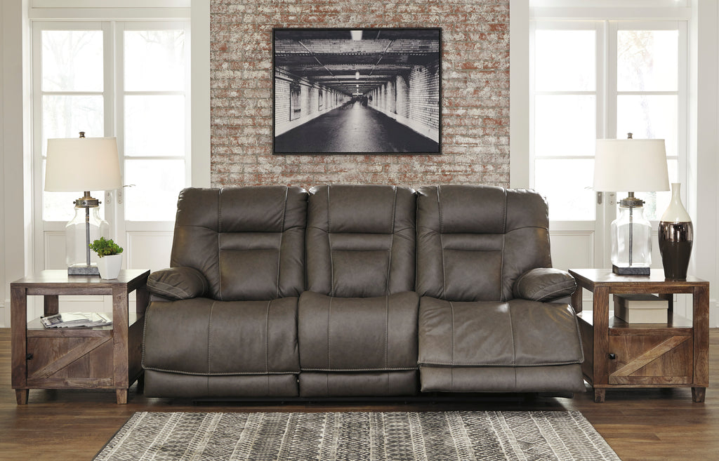 Winston Leather Reclining Living Room Collection in 2 Color Options