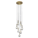 Symphony Gold Chandelier in 2 Sizes