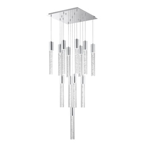 Sparkling Cylindrical LED Chandelier in 5 Sizes