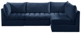 Jason Modular Velvet Sectional in 6 Color Options