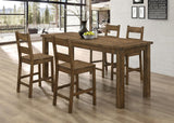 Cole Rustic Golden Brown Counter Height Dining Collection