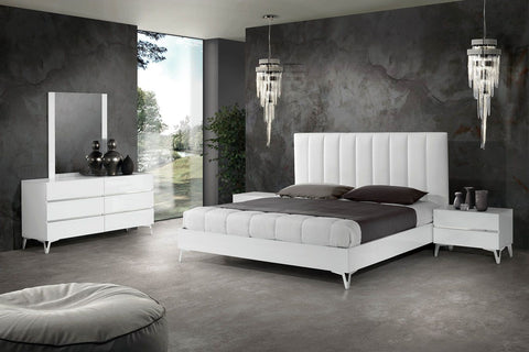 Angel White Italian Bedroom Collection