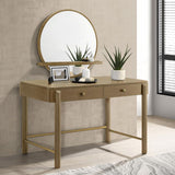 Rina Upholstered Bedroom Collection in Sand or Black