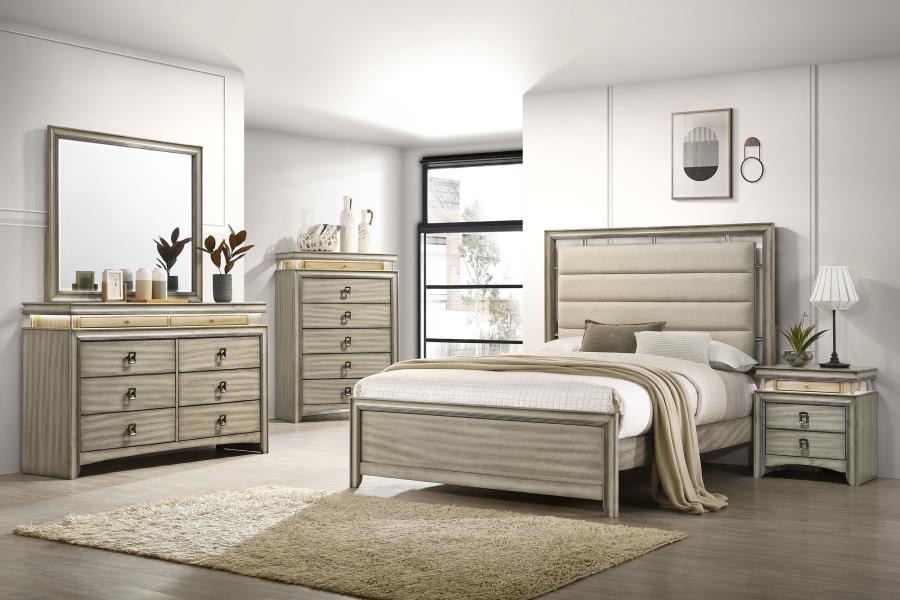 Elliana Bedroom Collection with LED Lighting