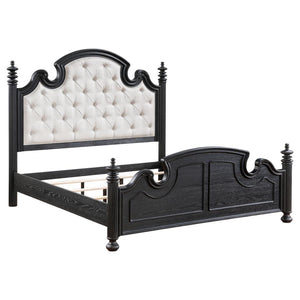 Jill Bedroom Collection with Upholstered Headboard