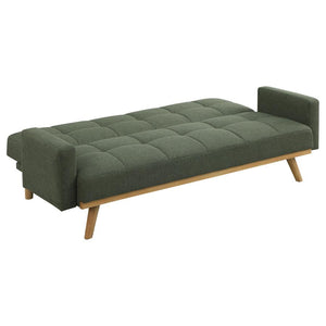 Kendall Fabric Sofa Bed in Sage or Terracotta