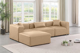 Dexter Modular Vegan Leather Sectional in 8 Color Options