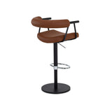 Bruso Upholstered Adjustable Barstool