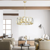 Rick Gold Crystal Chandelier in 2 Sizes