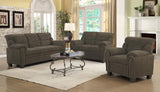 Clements Chenille Living Room Collection in 2 Color Options