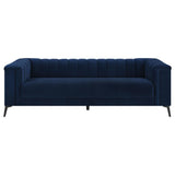 Chapin Blue Velvet Living Room Collection