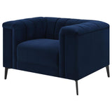 Chapin Blue Velvet Living Room Collection