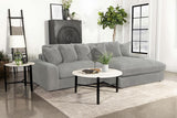 Blake Fabric Sectional in 2 Color Options