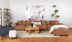 Jeanie Modular Sectional in Grey or Terracotta