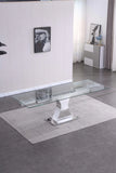 Jennifer Glass Extendable Dining Room Collection