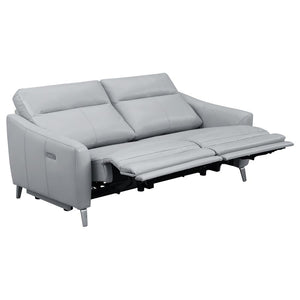 Eric Powered Reclining Living Room Collection in Blue or Grey