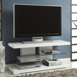 Modern White 47" Media Stand