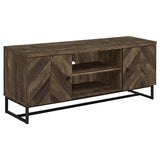 Mike Herringbone Media Stand