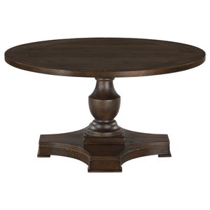 Round Pedestal Base Occasional Table Collection