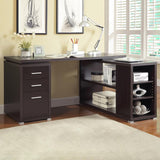 Evie L-Shaped Office Desk in 4 Color Options