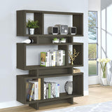 Contemporary Geometric Bookcase in 3 Color Options