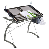 Adjustable Champagne Drafting Desk