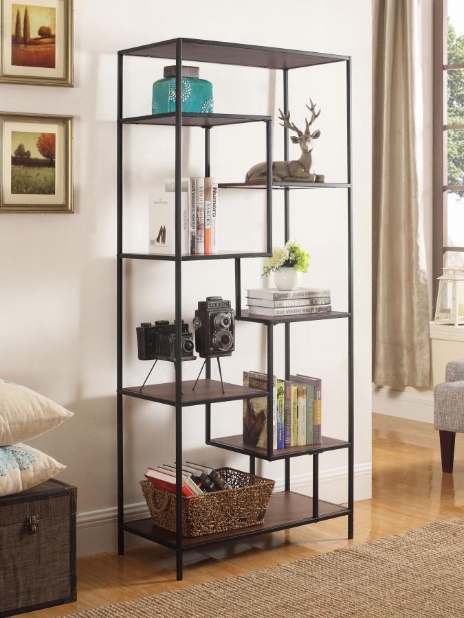 Aisley Industrial Bookcase in 2 Sizes