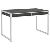 Wallie Weathered Grey Office Desk