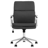 Xenia Leatherette Office Chair in Black or White