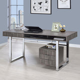 Weiman Modern Office Desk in Grey or White