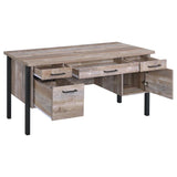 Samuel Weathered Oak Office Desk