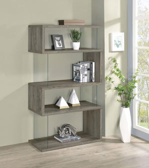 Grey Driftwood Modern Home Office Collection