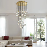 Stacy Crystal Chandelier with 30 Lights