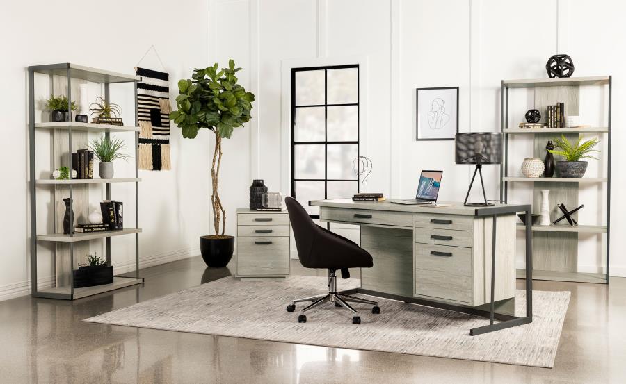 Lume Grey Home Office Collection