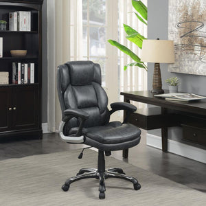 Nevis Office Chair in Grey or Brown