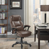 Nevis Office Chair in Grey or Brown