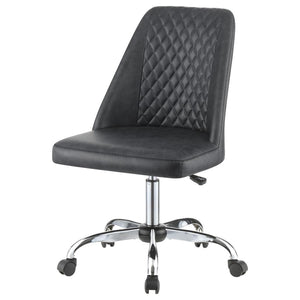 Tia Tufted Office Chair in Brown or Grey
