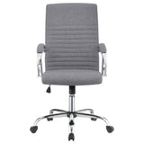 Modern Grey Fabric Office Chair