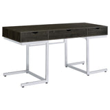 Norma Modern Dark Oak Office Desk