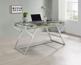 Grey Driftwood Modern Home Office Collection