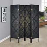 Damask Pattern Room Divider