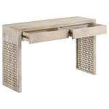 Lattice Design Storage Console Table