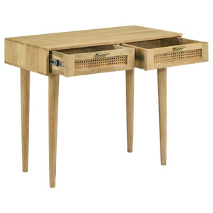 Zara Natural Console with Storage Drawers