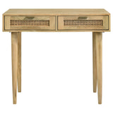 Zara Natural Console with Storage Drawers