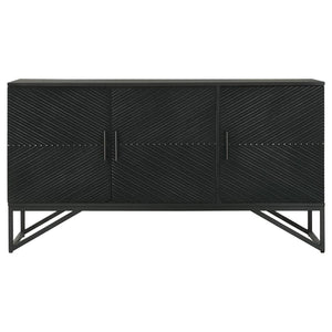 Randall Black Accent Cabinet in 2 Sizes