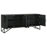 Randall Black Accent Cabinet in 2 Sizes