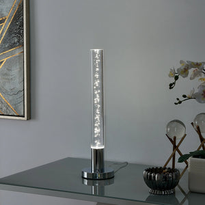 Acrylic Cylinder LED Table Lamp in 3 Sizes